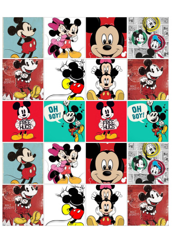 Obleas decoradas para galletas Mickey Mouse | Galletea